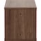Lorell Storage Rack Panel System Open Storage Cabinet, 15.8 in D X 18.1 in H, 31.5 in W X Laminate, Walnut 90280 - alternate 4